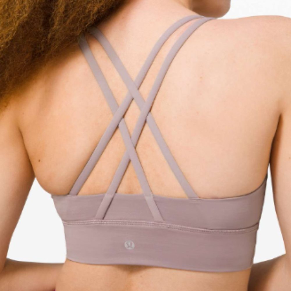 Lululemon Energy Bra Long Line - Violet Verbena (Size 6)